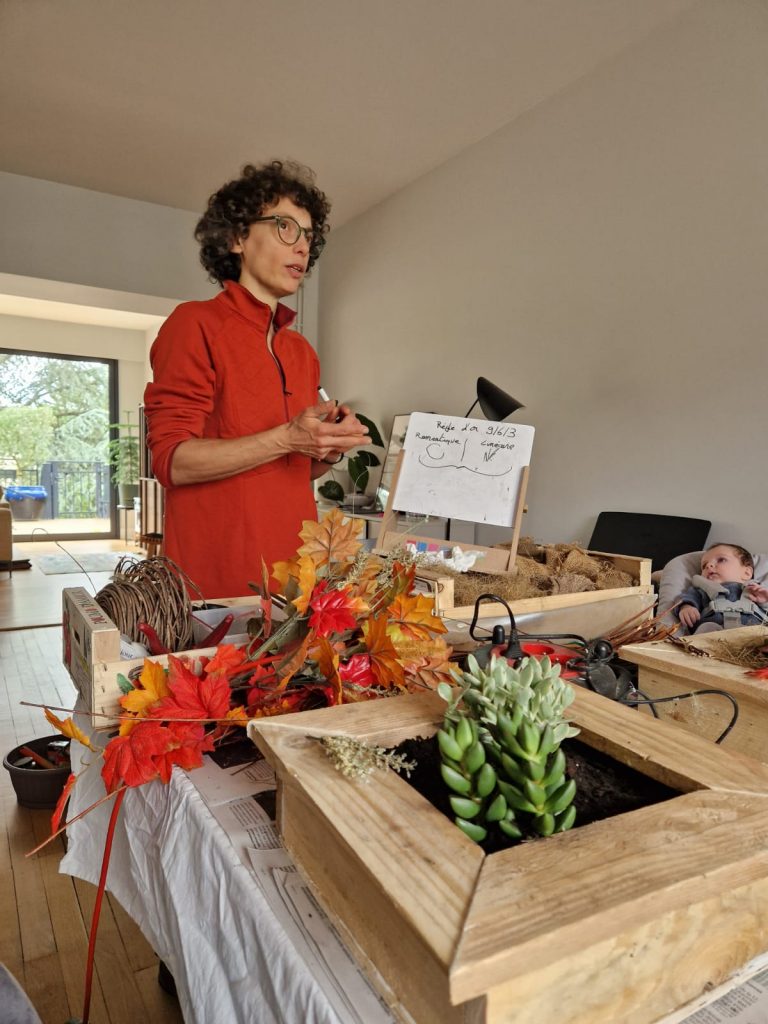 atelier floral végétal 