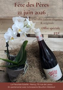 Fêtes des Pères 21 juin 2026_Cosette fleurs et vin