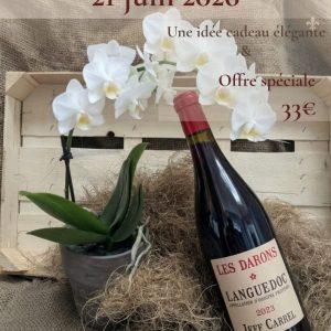 Fêtes des Pères 21 juin 2026_Daron fleurs et vin