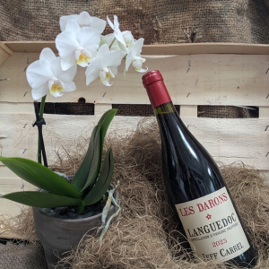 Fête des pères idée cadeau fleurs et vin nancy